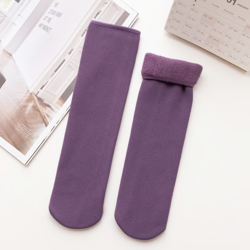 Snugly Velvet Winter Thermal Socks