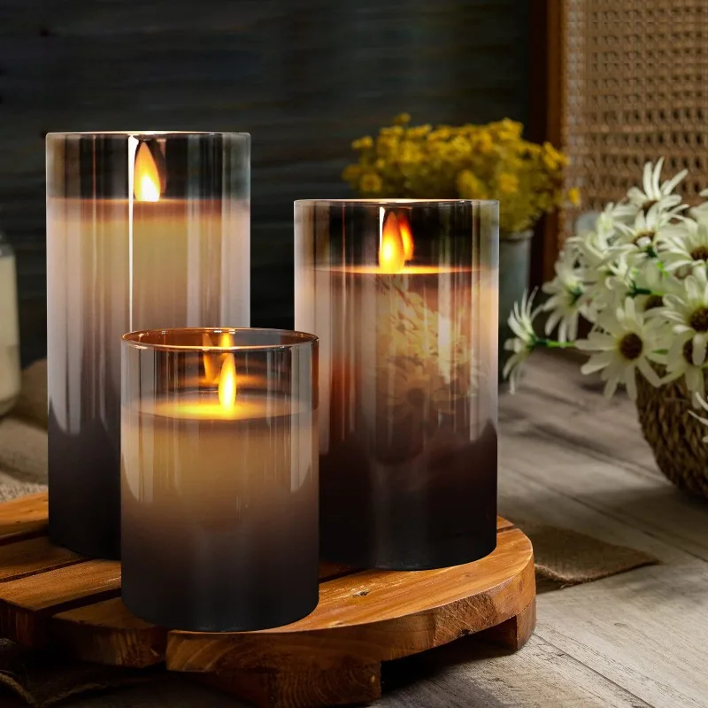 LED Flameless Candles™ (Set Of 3) | Remote Control & Timer