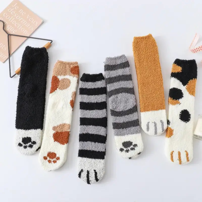 Cat Claw Socks | Set 6 Pairs