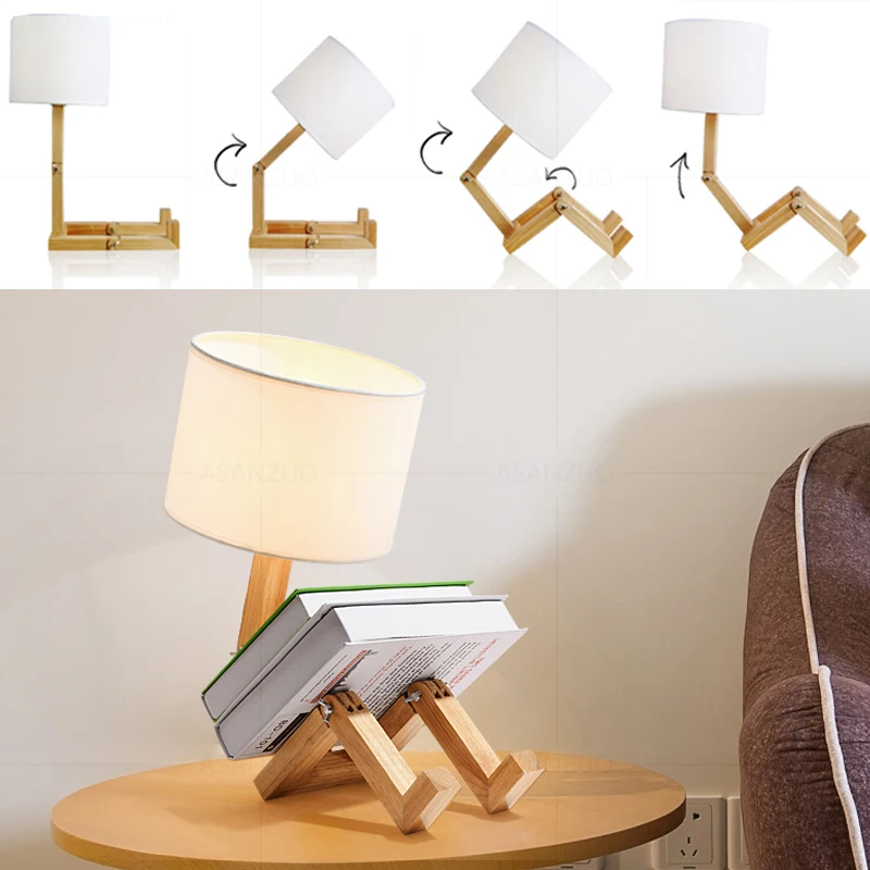 Whimsical Robot Desk Lamp™ | A Playful Touch to Brighten Your Space