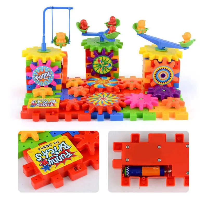 Electric Gear Building Blocks™ | Learning & Creativity Toy Set