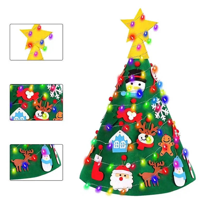 Arbre de Noël DIY 3D™ | Cadeau du Nouvel An pour les enfants