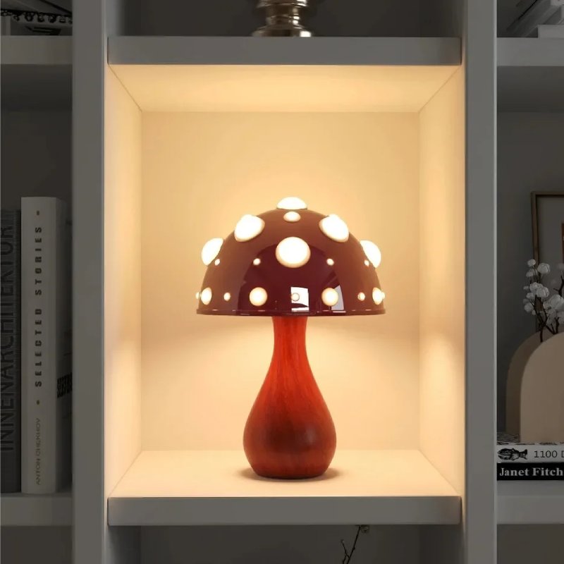 Mushroom Lamp with LED Tricolor™ | Design Revolution