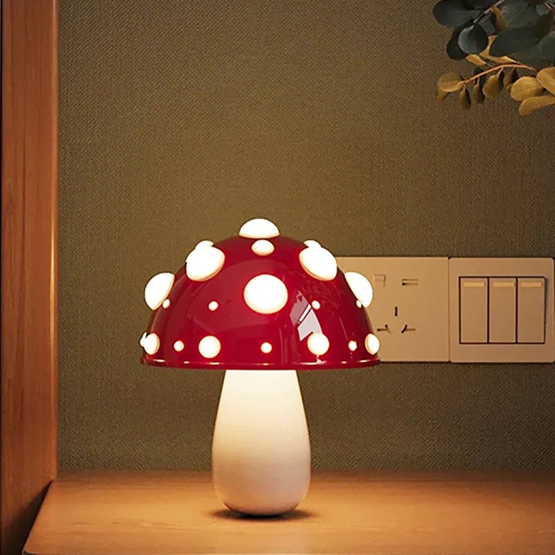 Mushroom Lamp with LED Tricolor™ | Design Revolution