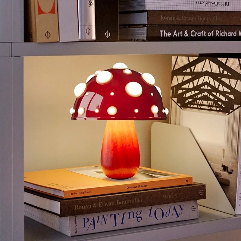 Mushroom Lamp with LED Tricolor™ | Design Revolution