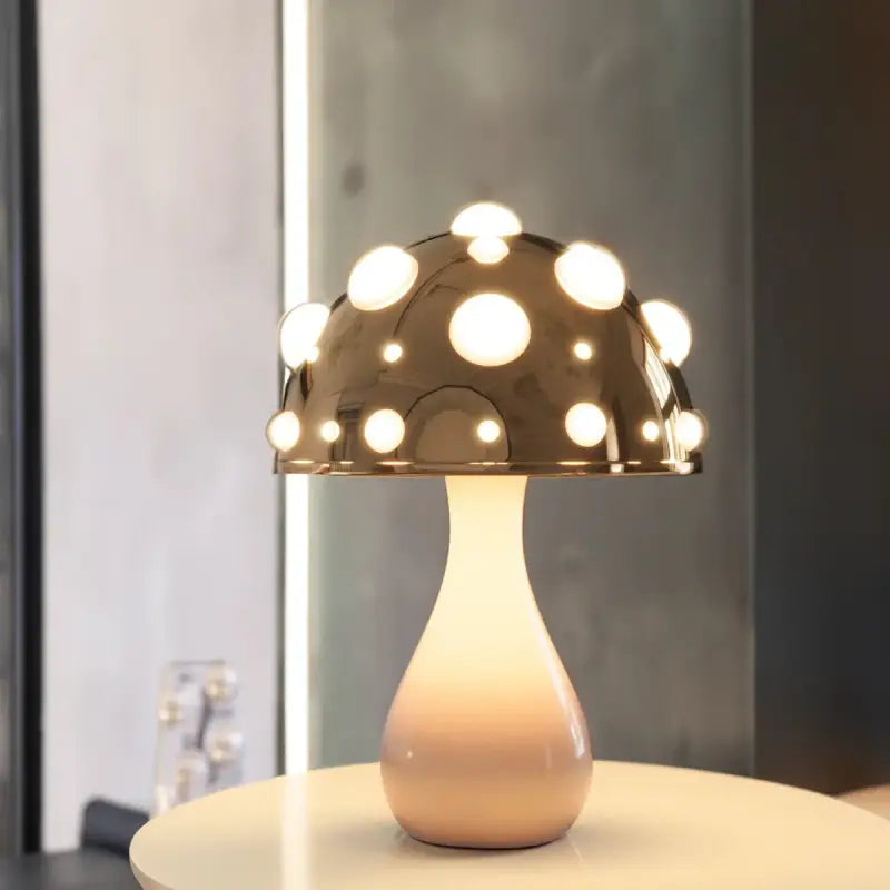 Mushroom Lamp with LED Tricolor™ | Design Revolution