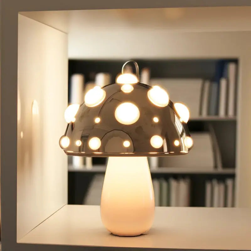 Mushroom Lamp with LED Tricolor™ | Design Revolution